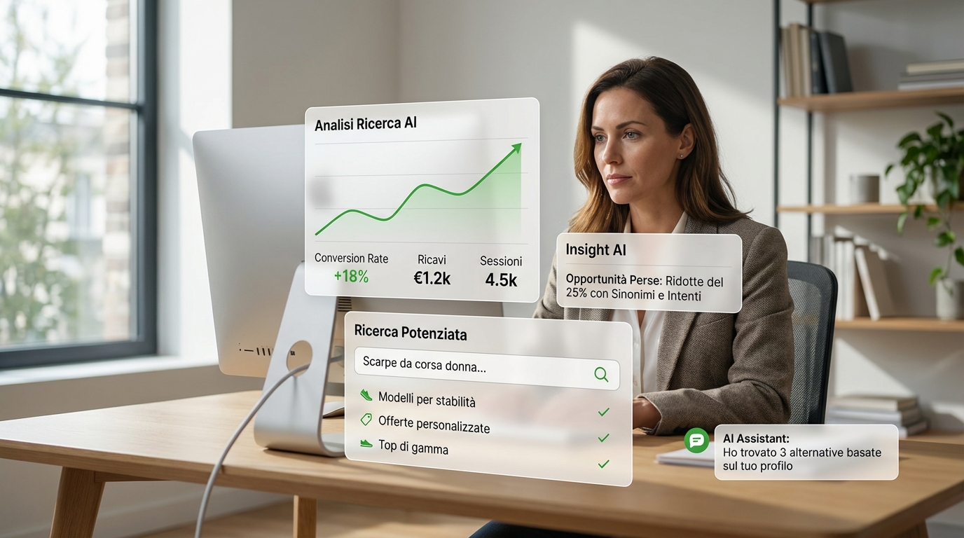 Quando la ricerca diventa guida: perché un motore AI (e i suoi dati) cambiano davvero l’e-commerce