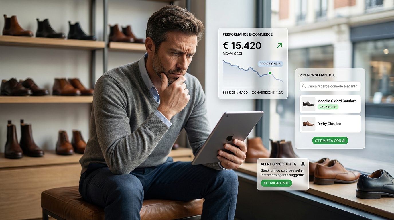 AI nell’e-commerce: perché il 2026 è l’anno in cui smetti di crescere o cambi marcia