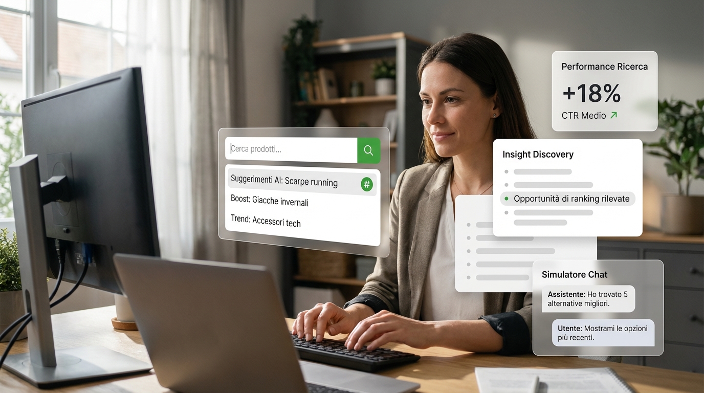 AI referral e-commerce: come adattare search e discovery onsite