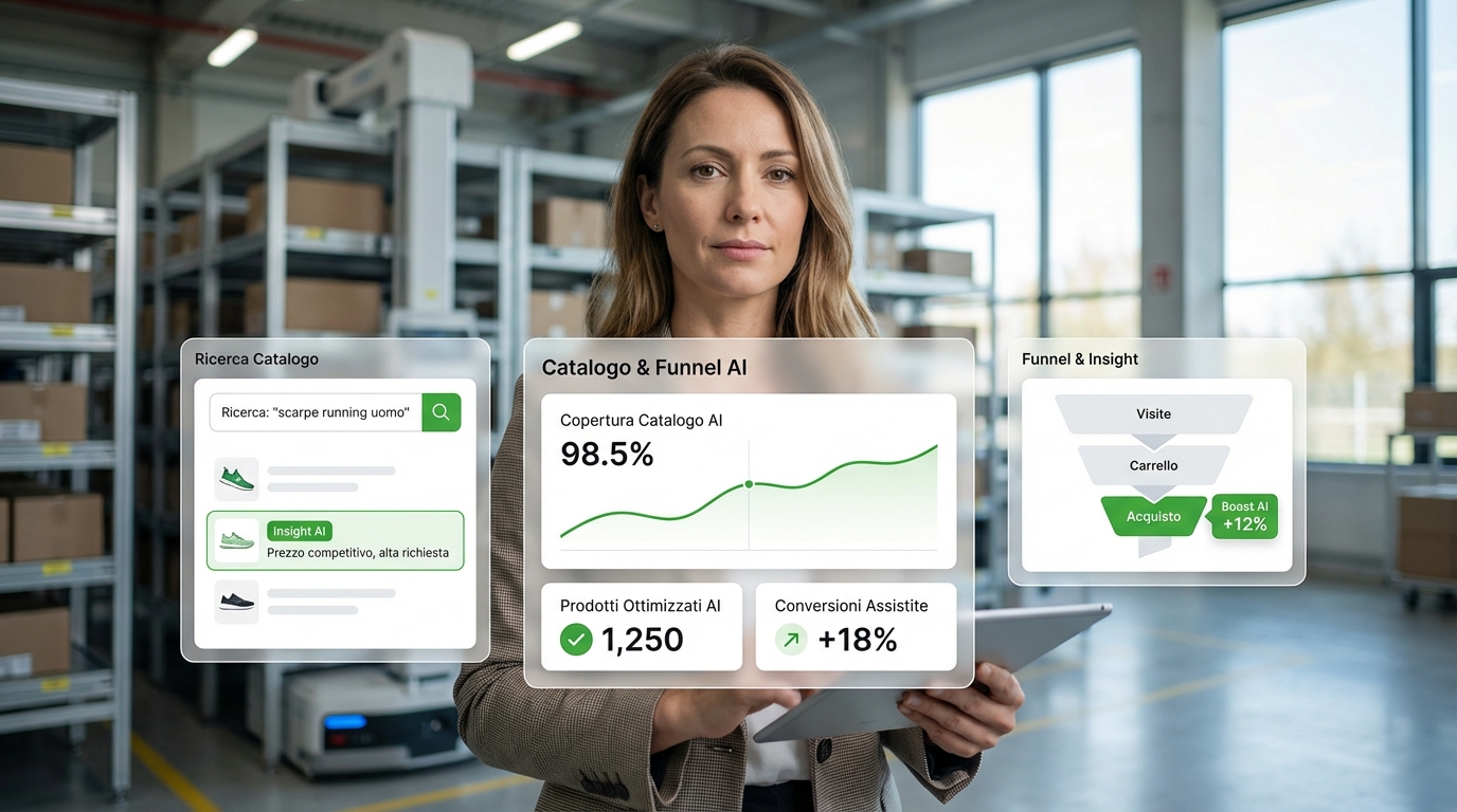Agentic commerce: come rendere catalogo e funnel leggibili all’AI