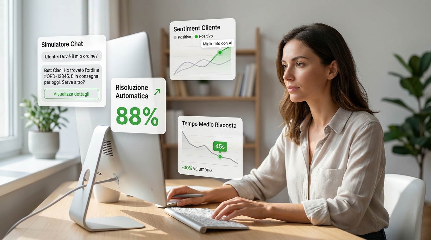 Come misurare davvero un chatbot AI nel customer care e-commerce