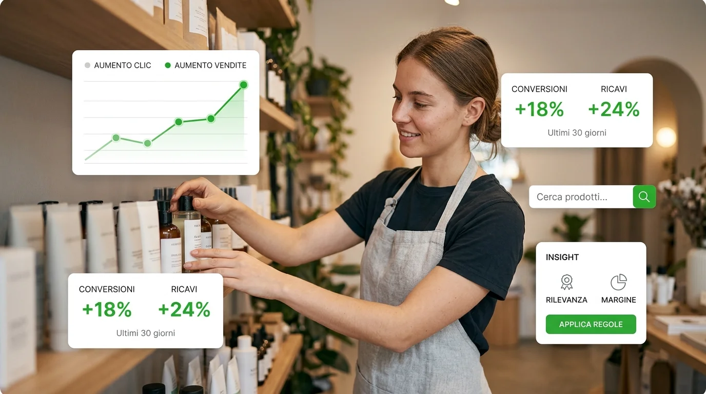 Search merchandising per e-commerce: come ordinare i risultati per vendere di più